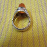 انگشتر عقیق پرتقالی|بدلیجات|تهران, دولاب|دیوار