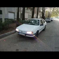 پژو ۴۰۵ سفید مدل ۸۸ دوگانه کارخانه|خودرو سواری و وانت|سنندج, |دیوار