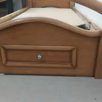 تخت چوبی با کفی|تخت و سرویس خواب|اصفهان, کشاورزی|دیوار