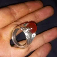 انگشتر نقره عقیق قدیمی|جواهرات|آزادشهر, |دیوار