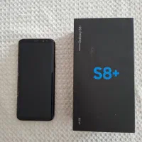 سامسونگ s8 plus سالم  مشکی 64gb