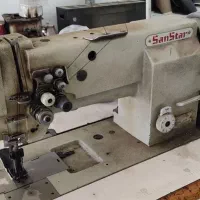 چرخ خیاطی صنعتی دو سوزنه