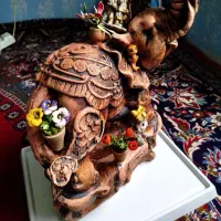 قلک|مجسمه، تندیس، ماکت|نورآباد, |دیوار