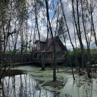 باغ ویلا فوق العاده (کلبه چوبی)