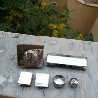 قفل شیشه سکوریت و لولا