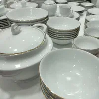 سرویس پذیرایی 30نفره تقدیس لب طلا|ظروف سرو و پذیرایی|مهاباد (آذربایجان غربی), |دیوار