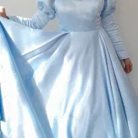 لباس مجلسی ساتن سایز۴۲/۴۰(ارسال رایگان )