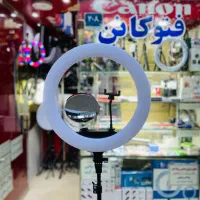 رینگلایت 70 وات حرفه ای (آرایشگاهی -تولید محتوا )|دوربین عکاسی و فیلم‌برداری|تهران, بازار|دیوار