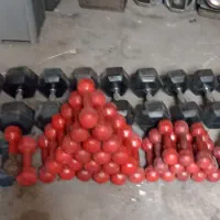 دمبل بانوان و5عددبند تی ار ایکس خارجی