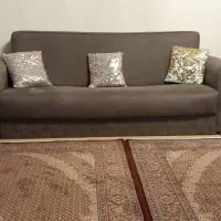 مبل هشت نفره تخت شو تمیز و سالم