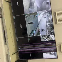 تلویزیون سامسونگ 65انچ صفحه تصویر ضربه خورده است|تلویزیون و پروژکتور|اصفهان, سرشبادران|دیوار
