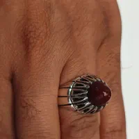 دو عدد عکس انگشتر جهت فروش با سنگ عقیق|جواهرات|تبریز, |دیوار