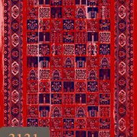 فرش فانتزی بلوچ *چراغی*|فرش|قم, امامزاده ابراهیم|دیوار