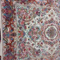 جفت قالیچه هاشیه ابریشم خطیبی رج ۴۰|فرش|تبریز, |دیوار