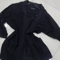 کت کراپ مانتو مشکی شومیز مشکی شلوار کت مجلسی|لباس|مشهد, توس (بلوار توس)|دیوار