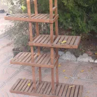 اسند گل چوبی