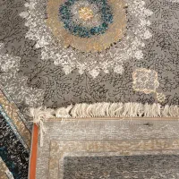 جفت(۲عدد) فرش شش متری طوسی تمیز و سالم|فرش|بیرجند, |دیوار