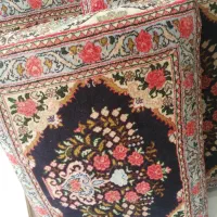 یکدست پشتی فرش دستباف نقشه بیجار