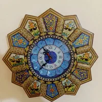 ساعت دیواری خاتم کاری