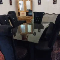 مبل ۷ نفره با میز ناهارخوری ۶ نفره