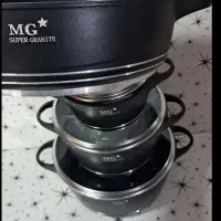 سرویس قابلمه ۸پارچه چدن MG|ظروف پختوپز|خلخال, |دیوار