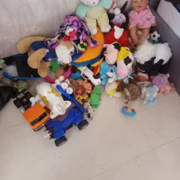 عروسکهاهمه خارجی هستن فروش ب علت جابجای