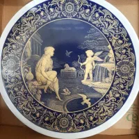 بشقاب دیوار کوب آنتیک|کلکسیون اشیاء عتیقه|تهران, هاشمی|دیوار