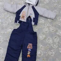 کاپشن و سرهمی با کلاه|کفش و لباس بچه|کرمانشاه, |دیوار