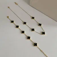 دستبند وگردن بند استیل ون کلیف