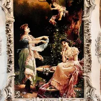 تابلو فرش|تابلو فرش|بروجرد, |دیوار