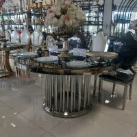 میز لوله ای سیلور تالاری هتل رستورانی/عسکری