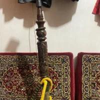 قلیان چوب‌گردو طرح دار