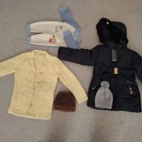 کت(بافت و سرهمی و کلاه)