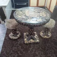 میز و صندلی 4نفره|میز و صندلی غذاخوری|اندیمشک, |دیوار