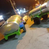 تانکر آب شاستی کشی شد