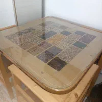 میز و صندلی میز تلویزیون بوفه کتابخانه مبل جاکفشی|میز و صندلی غذاخوری|هشتگرد, فاز ۲ مهستان|دیوار