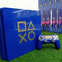 پلی استیشن4 اسلیم رنگ خاص و کمیاب آبی باندل یک ترا|کنسول، بازی ویدئویی و آنلاین|قائم‌شهر, |دیوار