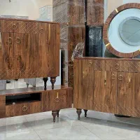 جاکفشی طرح لوزی قیمت ۱۹۰۰ ست میزتلوزیون و کنسول|جاکفشی، کمد، دراور|مشهد, نوید|دیوار