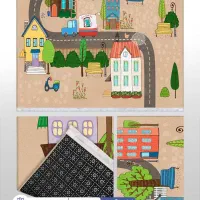 فرش اتاق کودک قیمت مناسب|فرش|تهران, میدان ولیعصر|دیوار