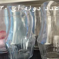 لیوان و استکان و پارچ در حد نو