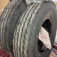 یک جفت لاستیک نو کامیون بارز2025