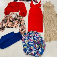 لباس مجلسی شومیز پیراهن بلوز شلوار خارجی سایز ۳۶