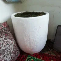 گلدون بزرگ سفالی
