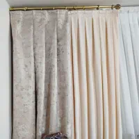 پرده حریربا دستک|پرده، رانر، رومیزی|تربت‌حیدریه, شهرک ولیعصر|دیوار