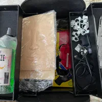 فروش تعدادی رنگهای تتو‌ویک دستگاه چهار چراغه اصلی|آرایشی، بهداشتی، درمانی|کاشان, صنعت|دیوار