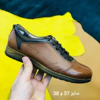 کفش تمام چرم طبیعی زنانه تک سایز
