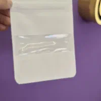 فروش فوری زیپ کیپ بستهبندی گلاسه سفید کیفیت عالی