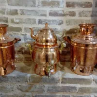 سماور رو گازی مسی