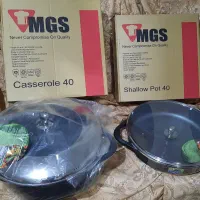 قابلمه و ماهی تابه سایز ۴۰ مارک MGS|ظروف پخت‌وپز|تهران, خرمشهر|دیوار