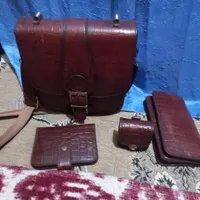 ست کیف چرم
